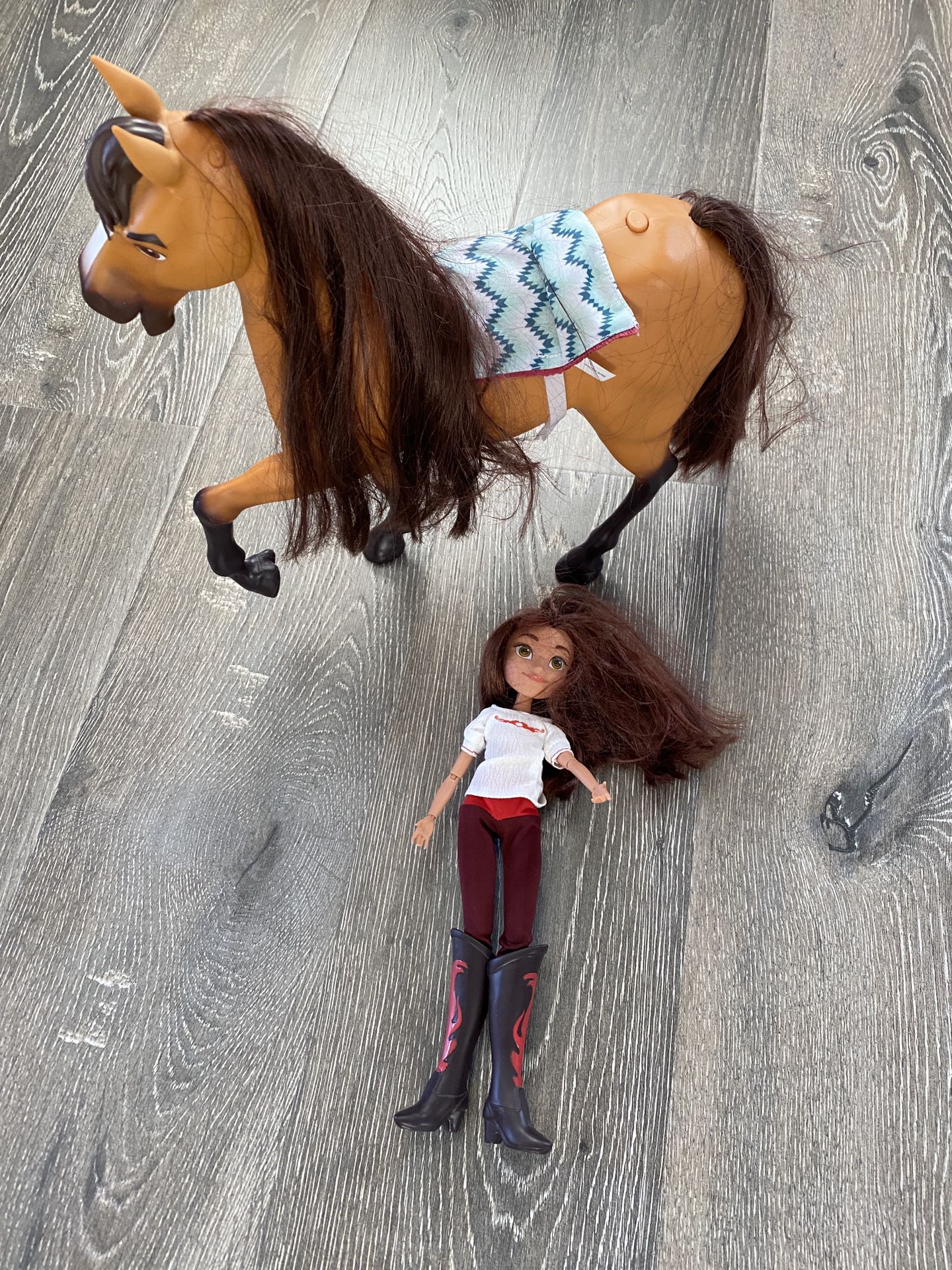 Spirit Horse Girls Toys Doll & Animated Spirit Horse.