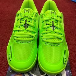 Brand new Lamelo Neon Green low Puma Sz 13