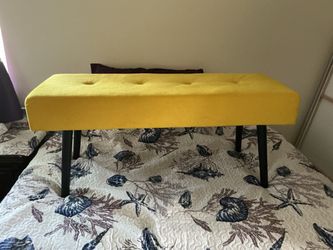 yellow gold soft bench