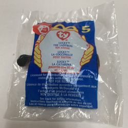 2000 McDonald’s Ty Teenie Beanie Baby Lucky The Ladybug