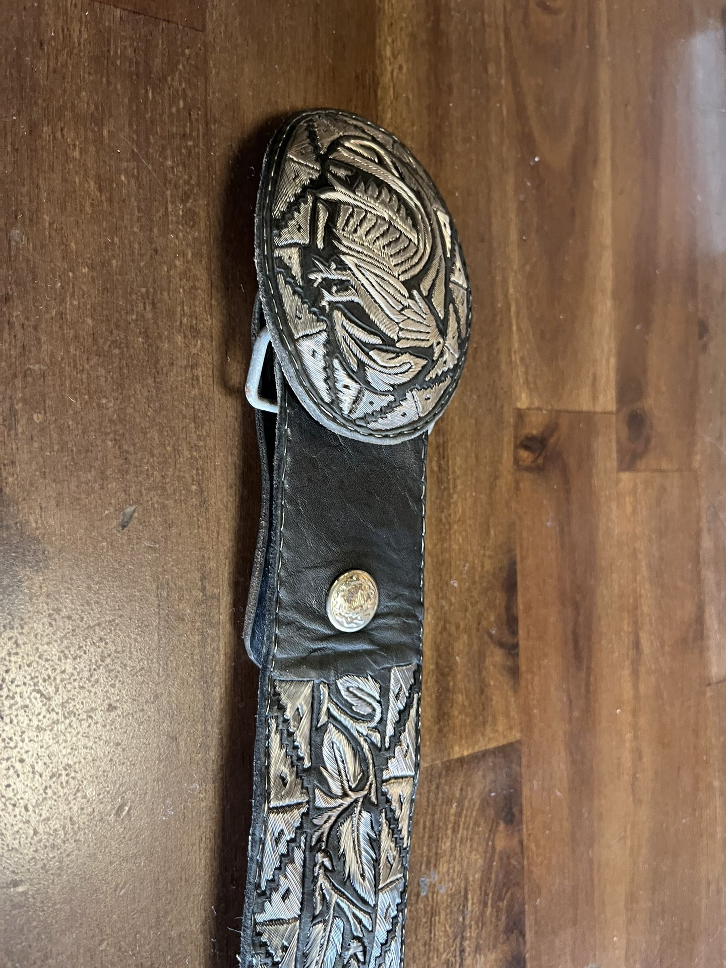Cow Boy Belt STERLING SILVER .925