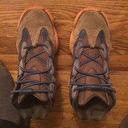 Adidias Yeezy 500 High Tactical Orange 