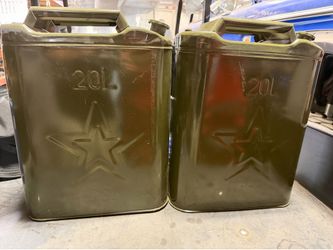 5 gallons can backup steel tank