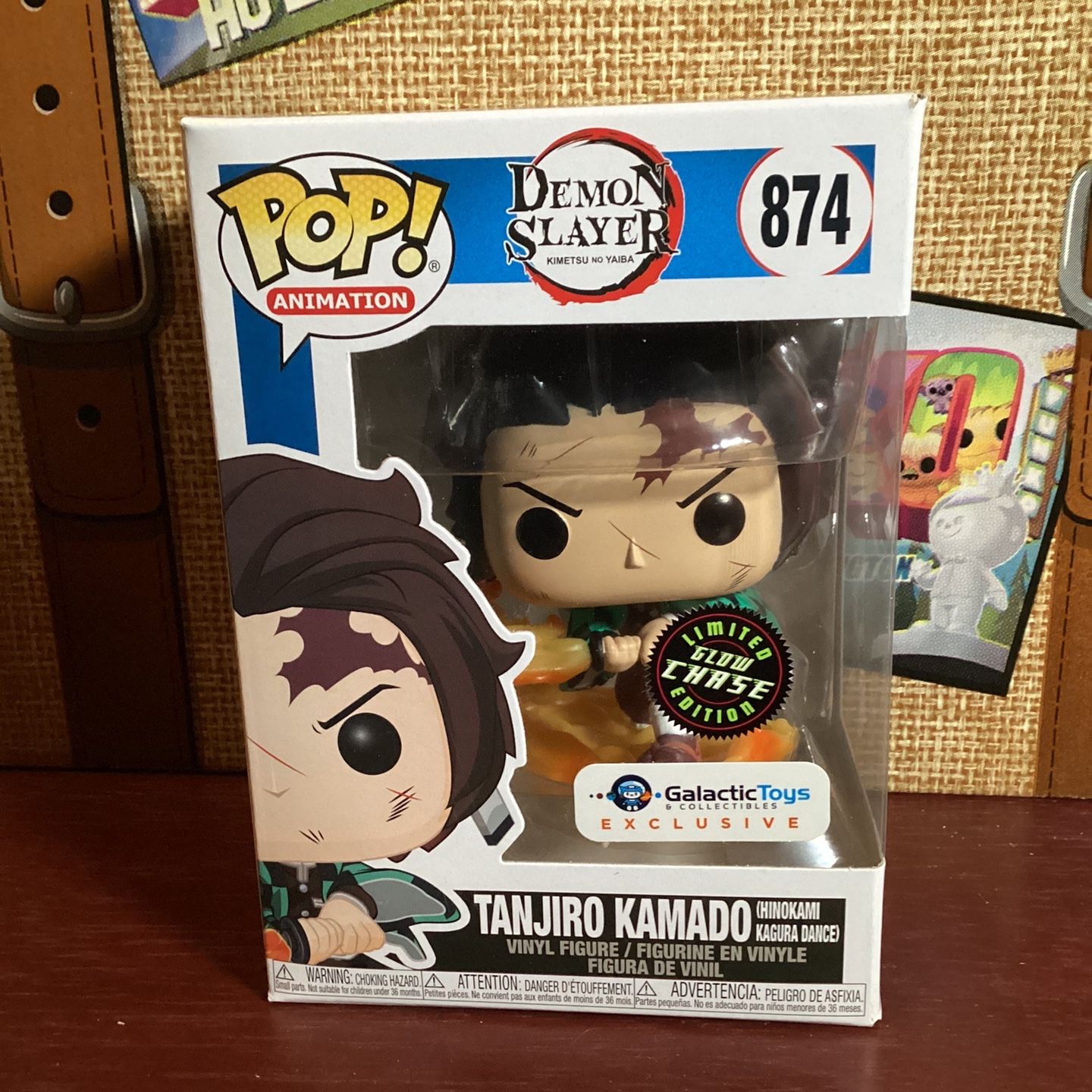 Funko Pop Anime: Demon Slayer - Tanjiro Kamado #874 Special