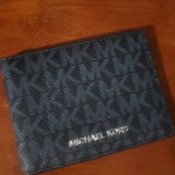 Michael Kors Logo Slim Billfold Wallet