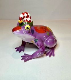 Westland Giftware Fanciful Frogs “Toadfool” Figurine 2002 With Box