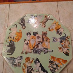 Vintage 1968 Springbok Kitten Puzzle In