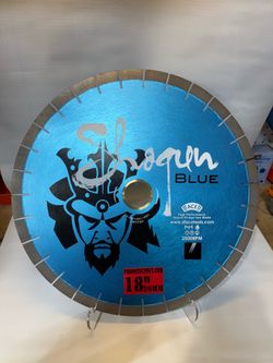 Shogun blue 18” bridge saw blade