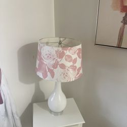 Floral Bedside Decorative Lamp 