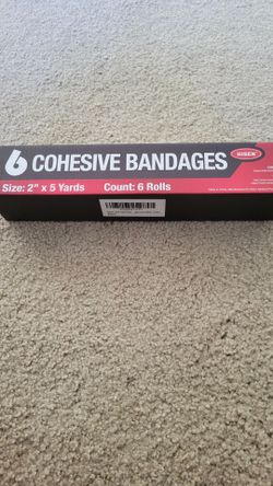 Risen Cohesive Bandages 2" x 5 Yards 6-Pack