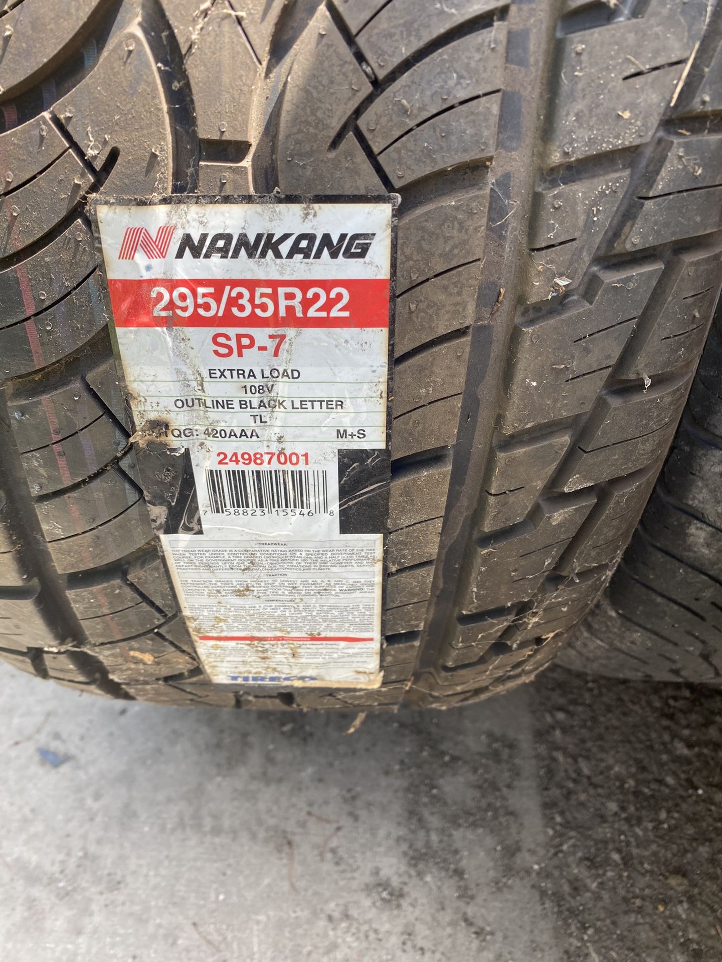 Got 2 Brand New 22 Inch Tires, Never Been Put On A Rim , Asking 150 Each Or Both For 250