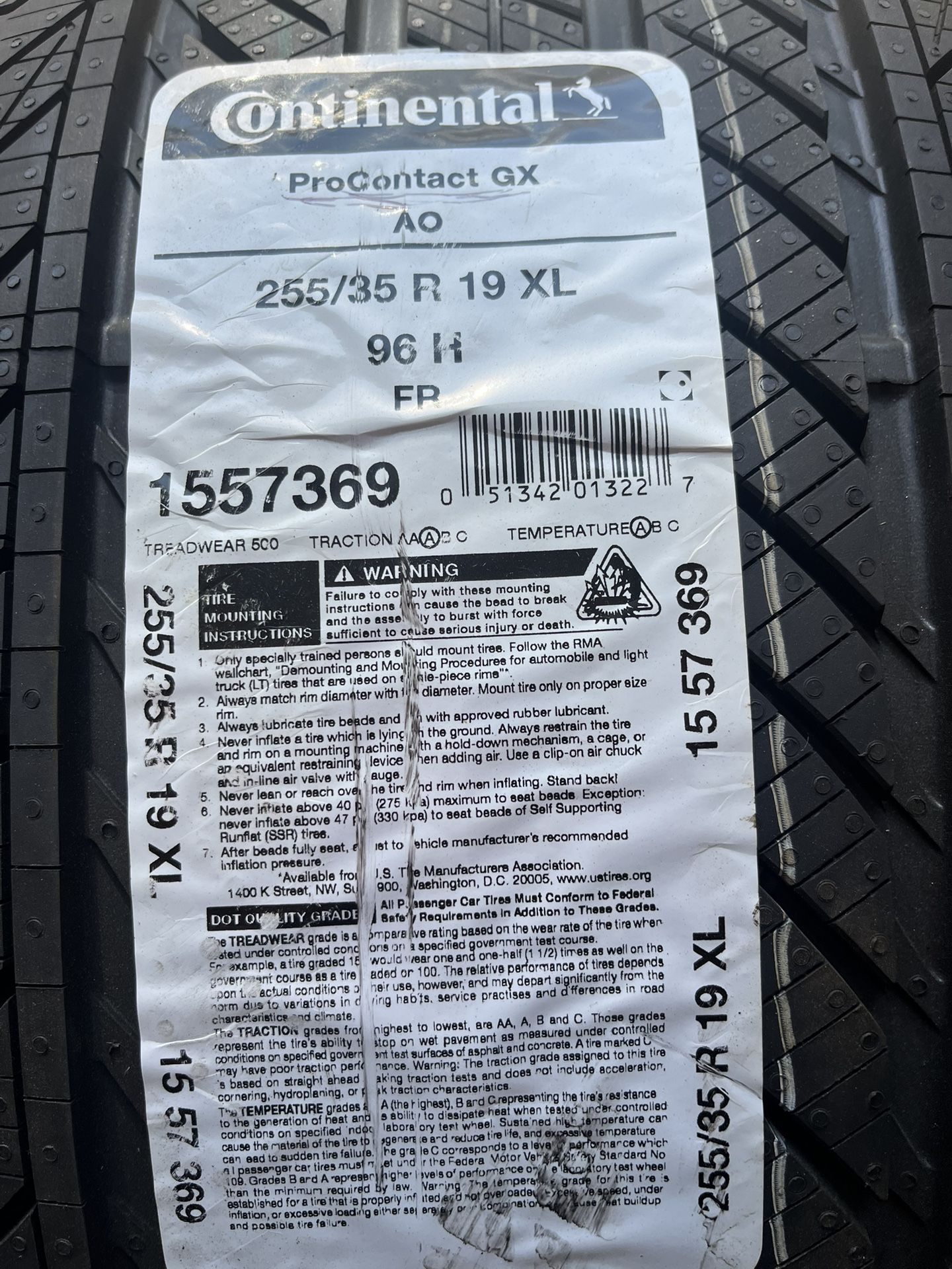 Continental pro Contact GX