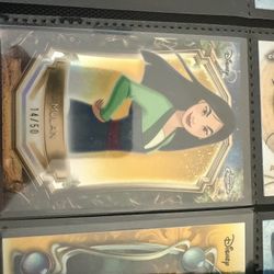 Large Numbered Disney Card Lot