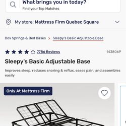 King bed frame