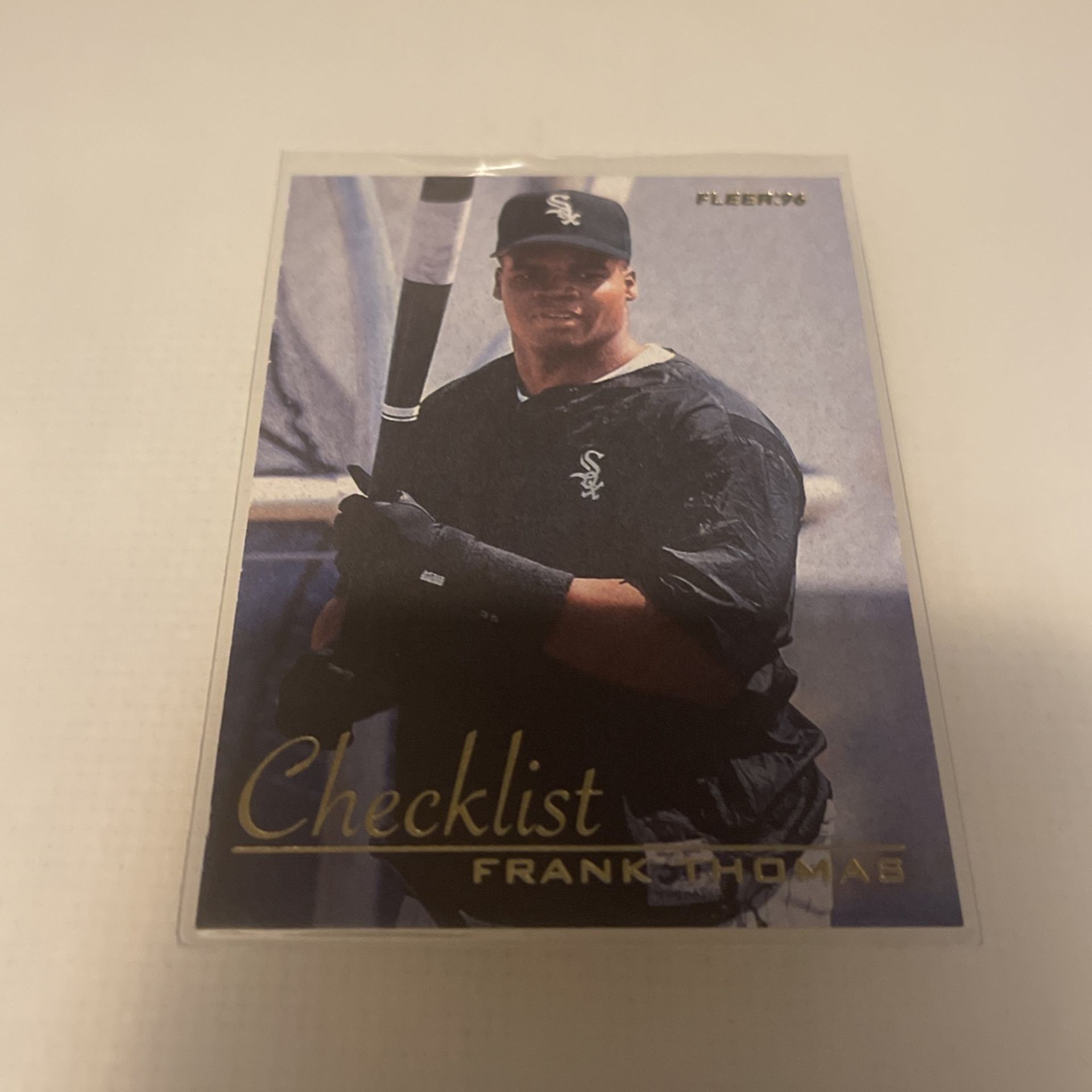 Baseball Fleer 1996 Frank Thomas Checklist U250