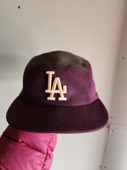 LA Burgundy Hat 