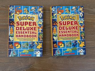 Gently Used Pokémon Super Deluxe Essential Handbook $5 Each 
