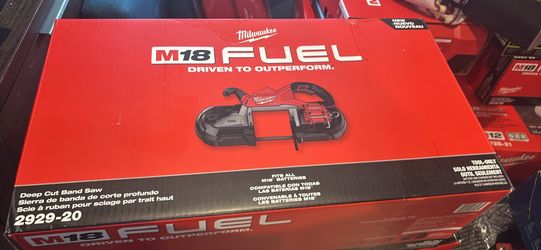 M18 wilwaukee deep cut band saw model 2929-20