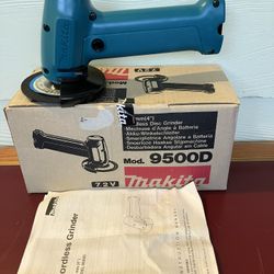 Makita 4” Cordless Angle Grinder (new)