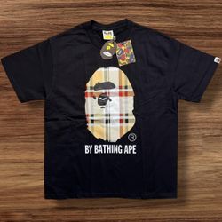 bape burberry shirt 