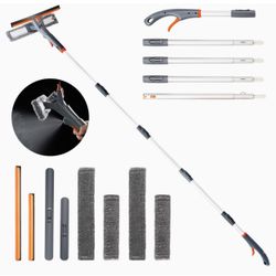 Spray Window Squeegee Cleaner Tool