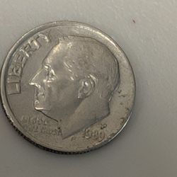 1989 P Roosevelt Dime