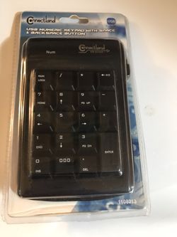 New usb numeric keypad