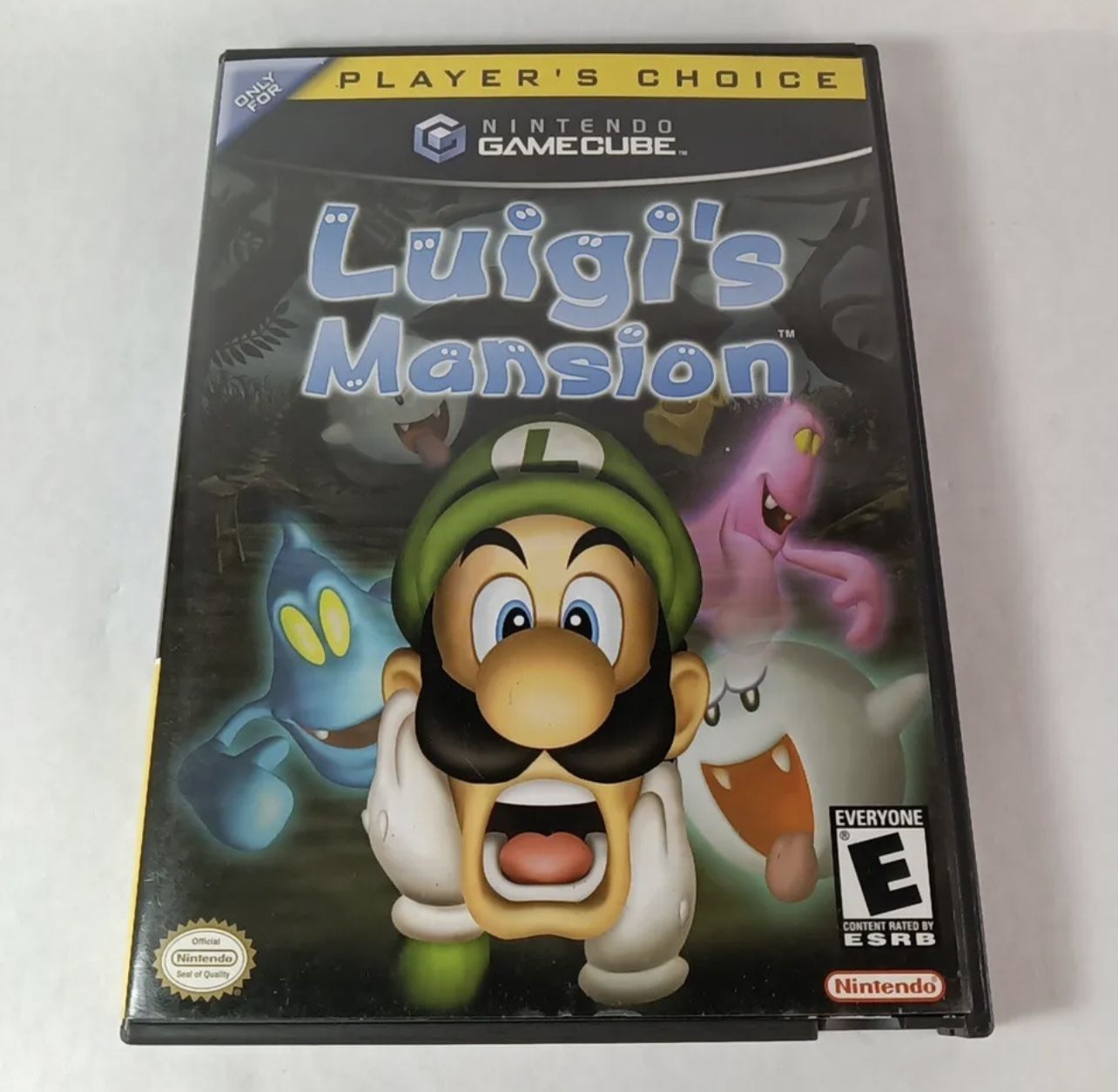 Luigi's Mansion (Nintendo GameCube), Tested W/Manual