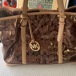 Hand bag Metalic Michael kors