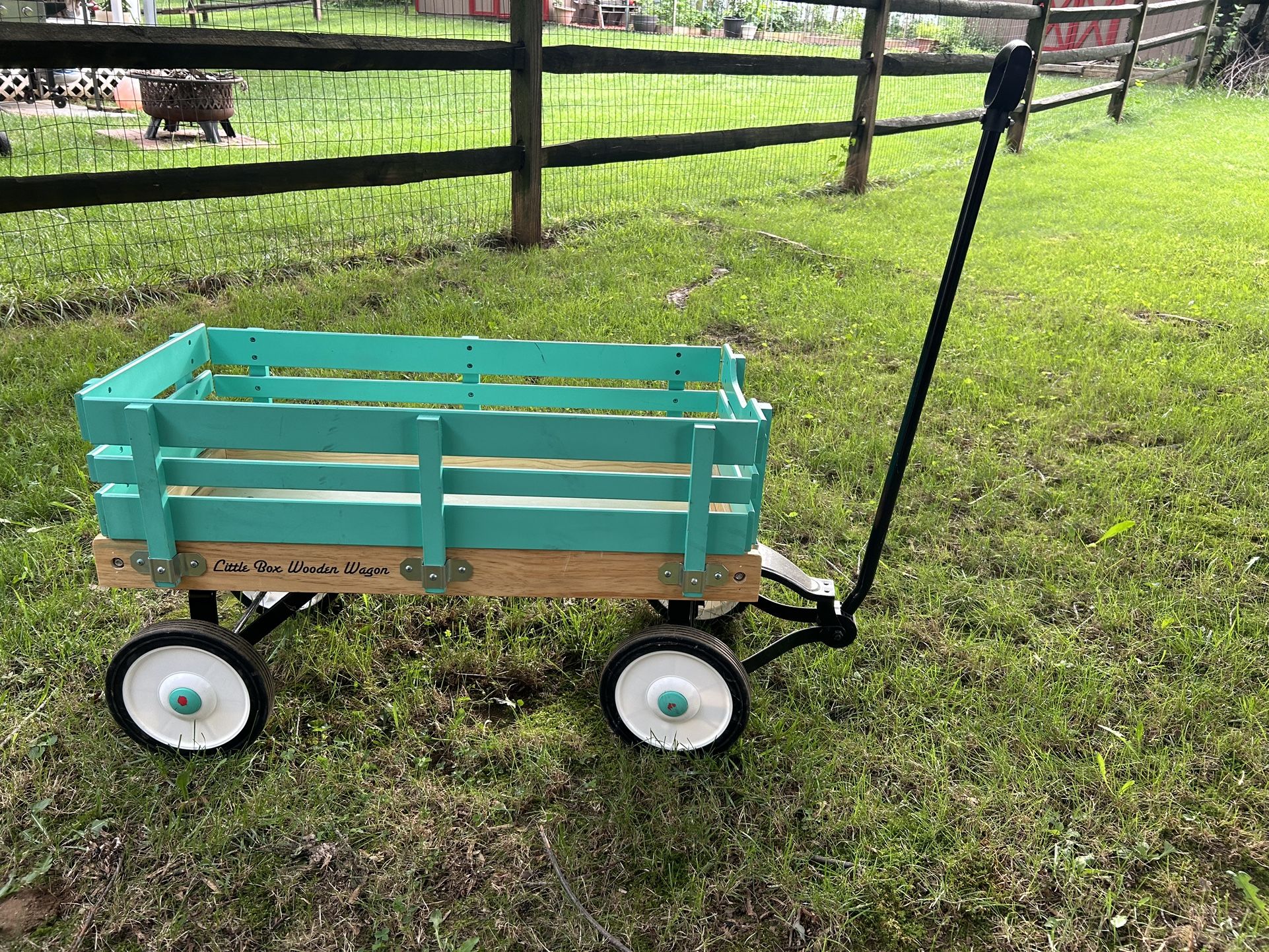 Little Box Wooden Wagon
