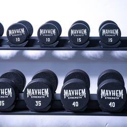 Mayhem Strength V3 Urethane Dumbbell Sets Up To 150lbs