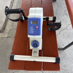 Portable Mini Pedal Exerciser, Digital Display For Upper And Loader Body Rehab