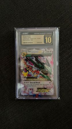 M  Rayquaza EX Celebrations (2021) CGC PRISTINE 10