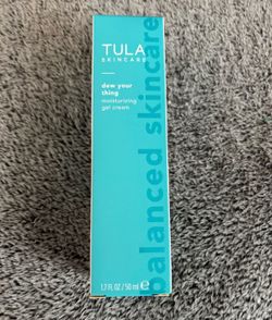 NEW TULA SKINCARE DEW YOUR THING MOISTURIZING GEL CREAM FULL SIZE $15!!