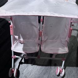 Double Toy Stroller 