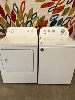 Whirlpool washer and dryer electric