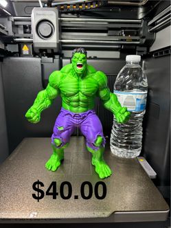 3D Printed Hulk Figure