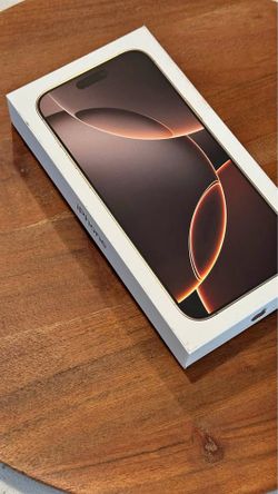 iPhone 16 pro $799