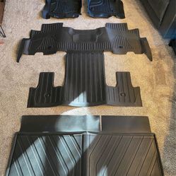 Ford Expedition 2018-2024 7 Seat with 2nd Row Bucket Seats All Weather Floor Liners