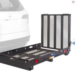 Trailer Hitch Wheelchair Rack