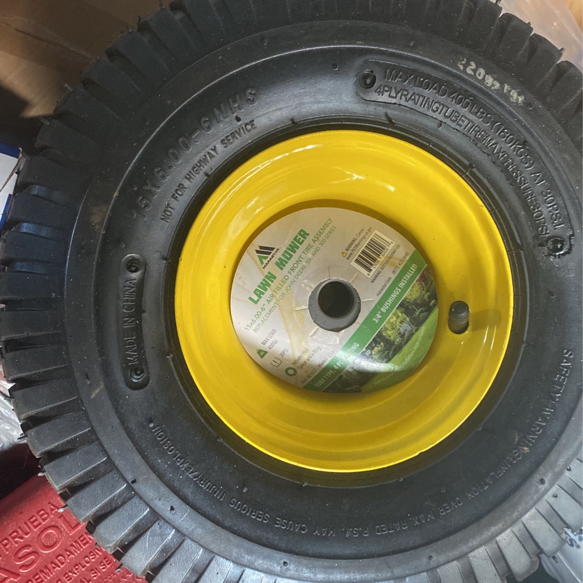 New John Deere Tire And Rim
