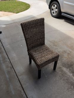 Wicker chairs
