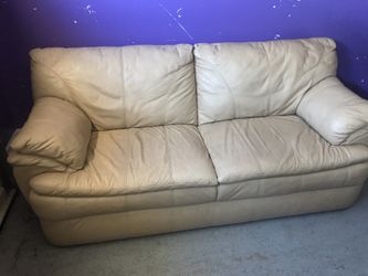 Leather sofa can deliver