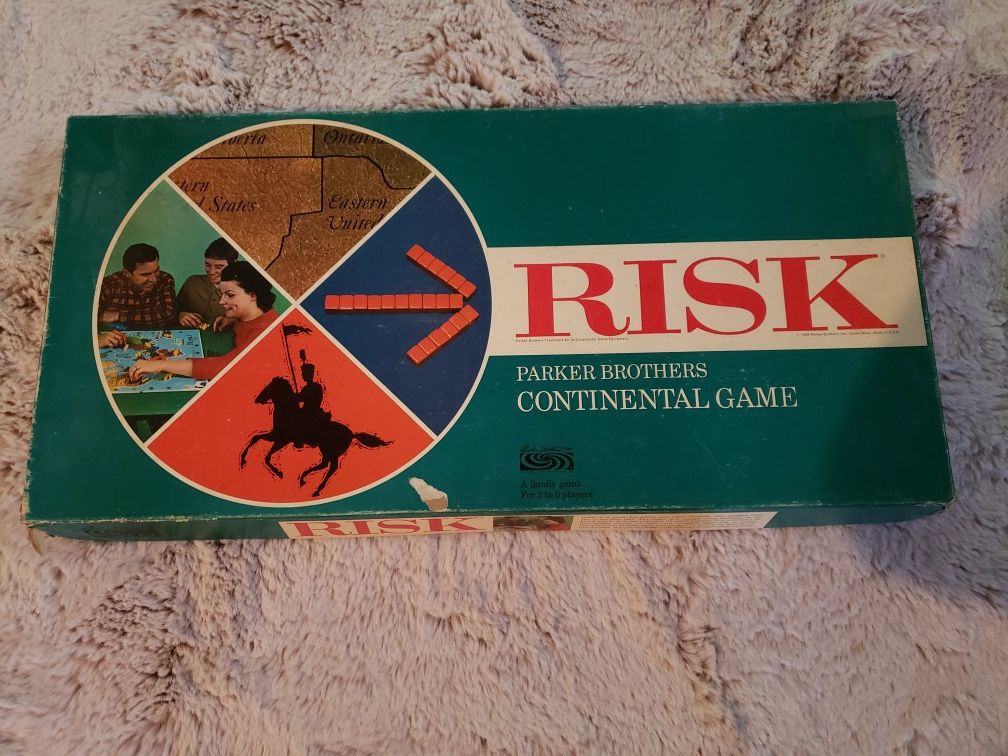Risk Board Game 1963 Edition 
