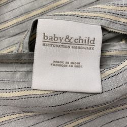 Restoration Hardware Baby Child Linen Trow Pillows