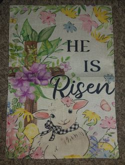 Religious Lamb Garden Flag