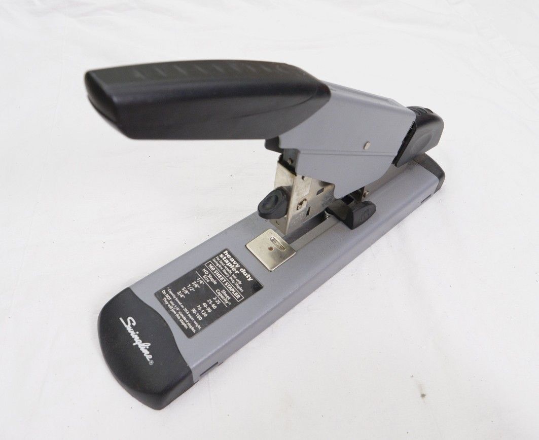 Durable Swingline 160 Sheet Heavy Duty Office Stapler High Capacity Black/Gray