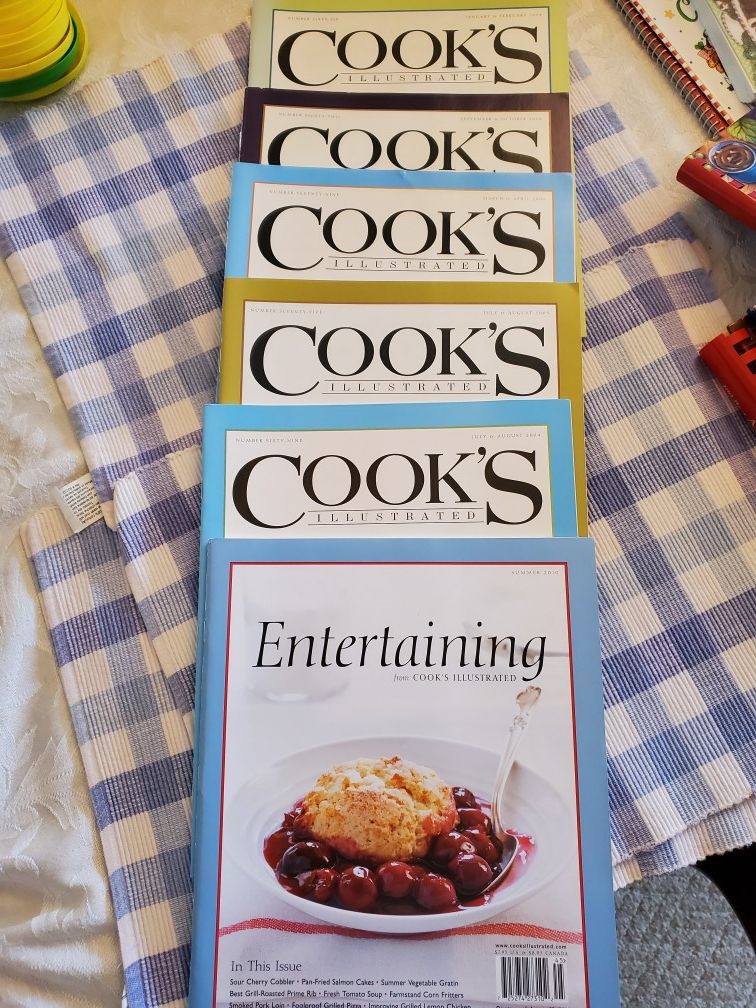 Cookbooks / magazines