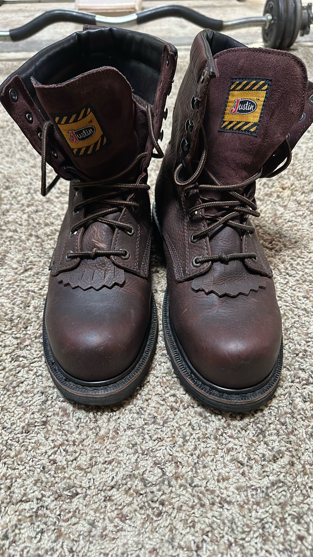 Work Boots Steel Toe Justin