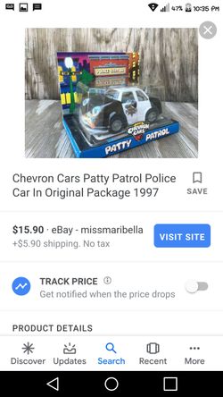 Chevron toy cars collectors